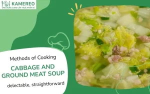 How to Cook Delicious and Nutritious Minced Pork and Napa Cabbage Soup