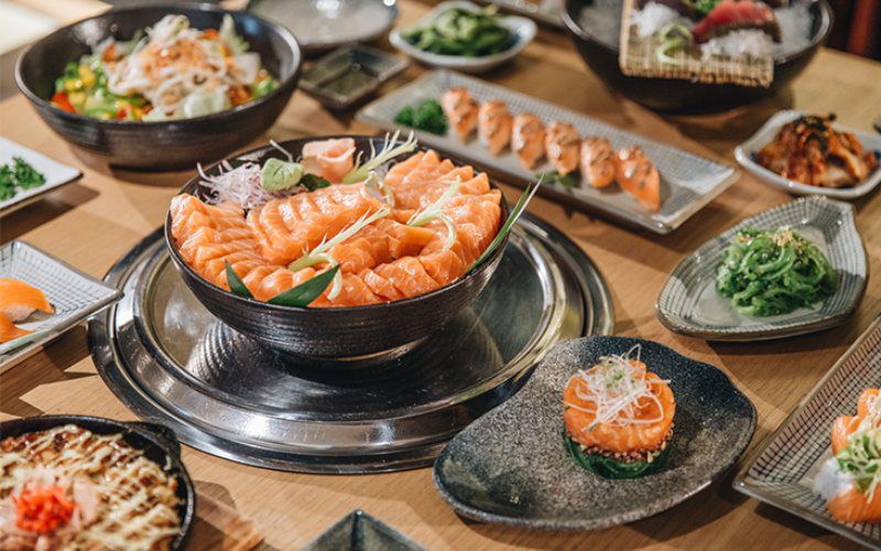 Buffet sushi – sashimi tươi ngon, đa dạng tại iSushi