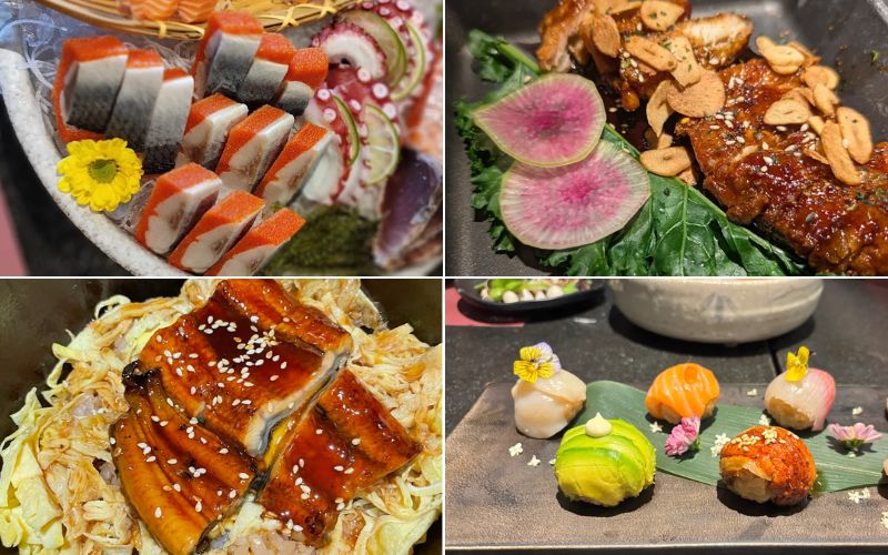 Thực đơn tại Yen Sushi & Sake Pub mang dấu ấn riêng nhờ sự sáng tạo của các đầu bếp giàu kinh nghiệm