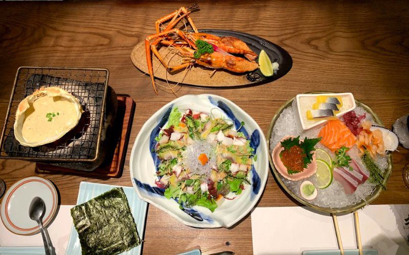 Mỗi món ăn tại Sushi Hokkaido Sachi mang đến hương vị chuẩn mực của ẩm thực Nhật