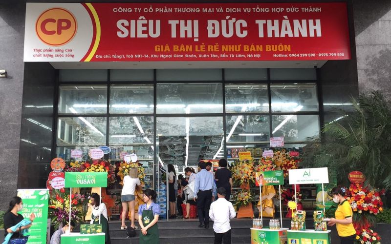 Siêu thị Đức Thành là hệ thống bán lẻ cung cấp đa dạng sản phẩm