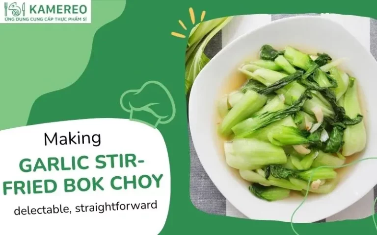 How to make simple, crunchy, and fragrant Bok Choy with Garlic at home