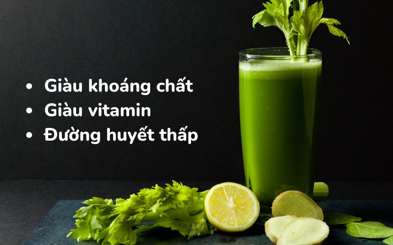 Cần tây giàu vitamin và khoáng chất tăng sức đề kháng