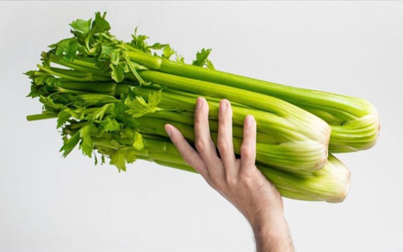 Cần tây giàu tính kiềm, tăng cường năng lượng cho cơ thể