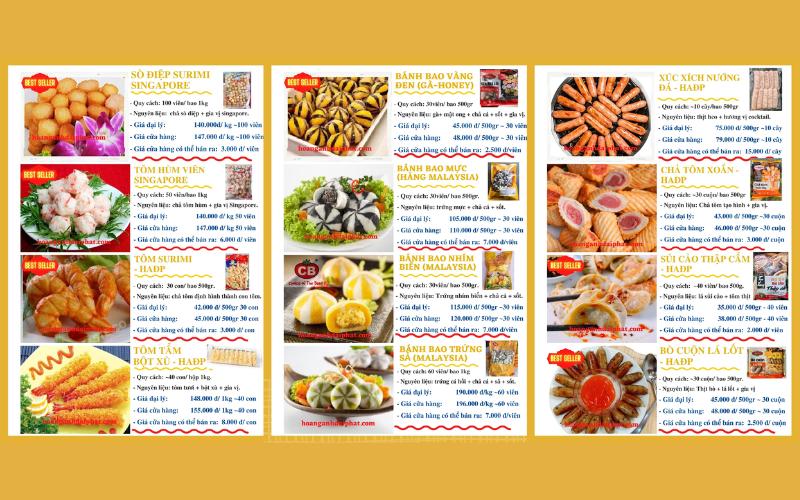 Hoàng Anh Đại Phát cung cấp cá viên chiên nhập khẩu