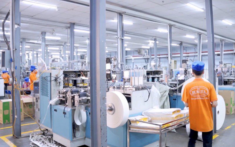 Hunufa là công ty sản xuất và phân phối các sản phẩm dùng một lần