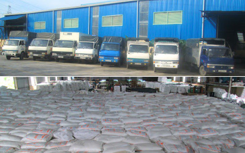 Muối Tân Thành khai thác sản phẩm từ các vùng muối truyền thống