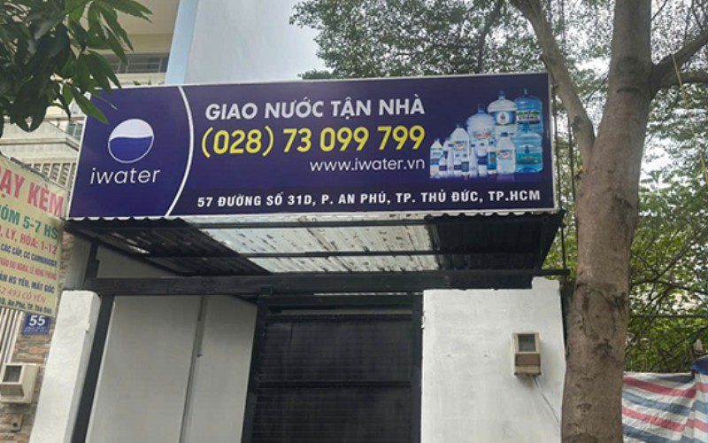 iWater có hệ thống phân phối lớn tại nhiều tỉnh thành