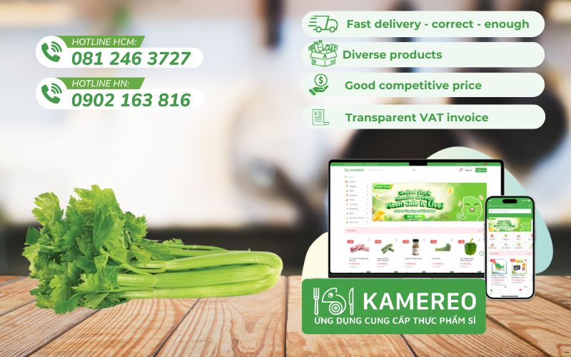 Buy fresh, delicious celery at a good price at Kamereo, guaranteed quality and rich in nutrients