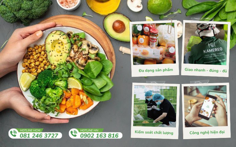 Kamereo mang đến nguồn cung cấp thực phẩm chay chất lượng