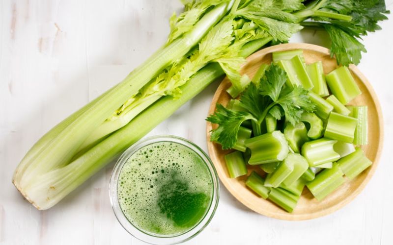 Celery has good nutritional value for the body.