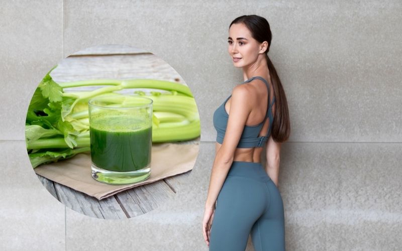 Celery juice effectively supports weight loss