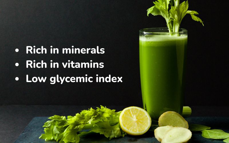 Celery is rich in vitamins and minerals that increase resistance.