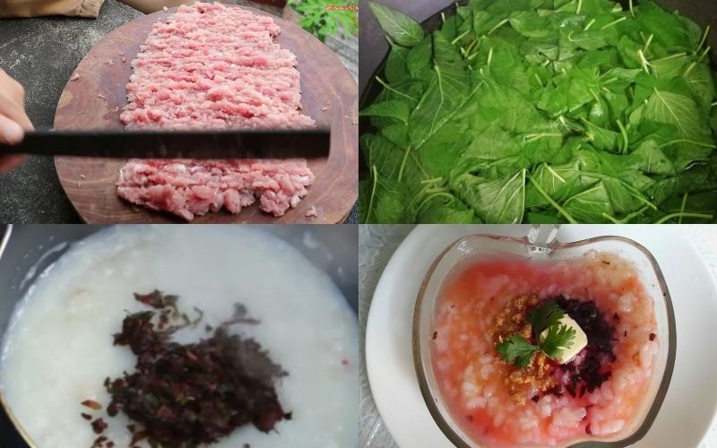 How to make beef and amaranth porridge with sweet corn and cheese