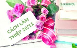cách làm thiệp 20 tháng 11​