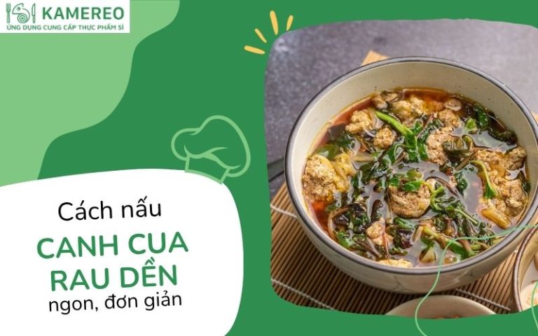 canh cua rau dền​