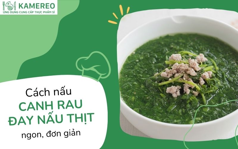 canh rau đay nấu thịt