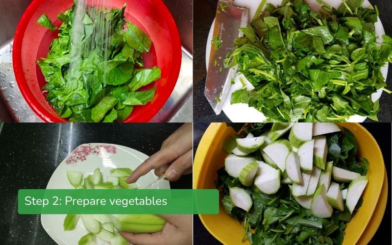 Vegetable preparation