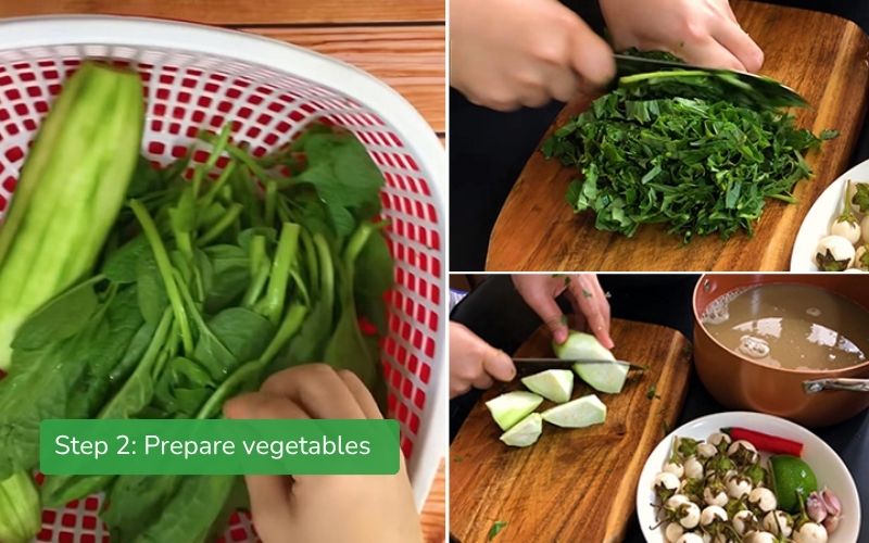 Vegetable preparation