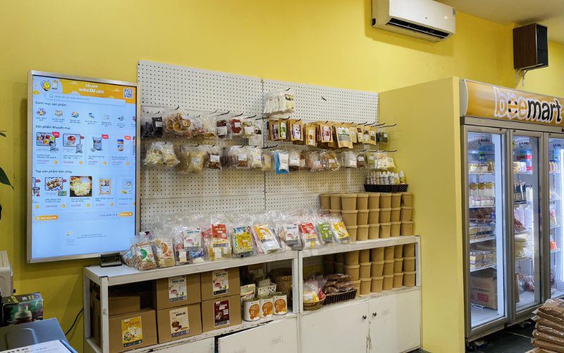 Beemart có hệ thống phân phối rộng với đa dạng sản phẩm