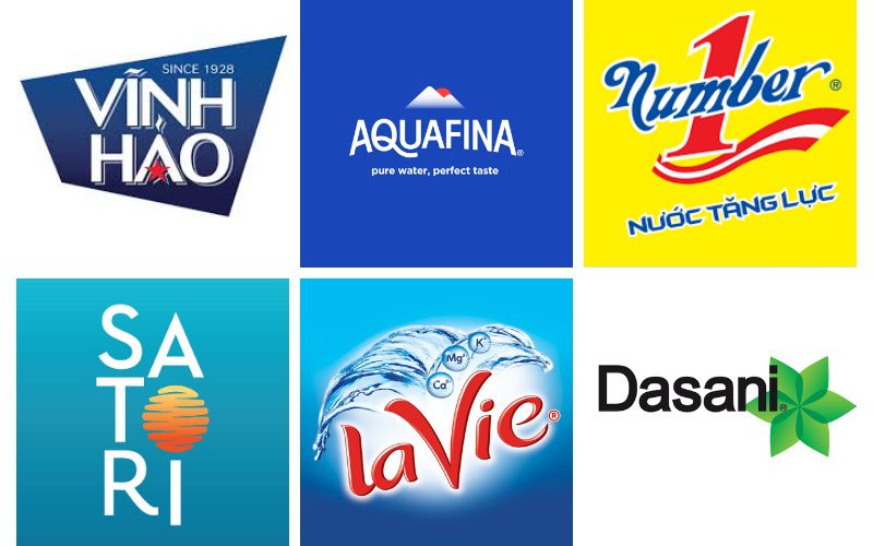 Thương hiệu ảnh hưởng đến giá nước suối trên thị trường