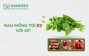mồng tơi kỵ với gì​