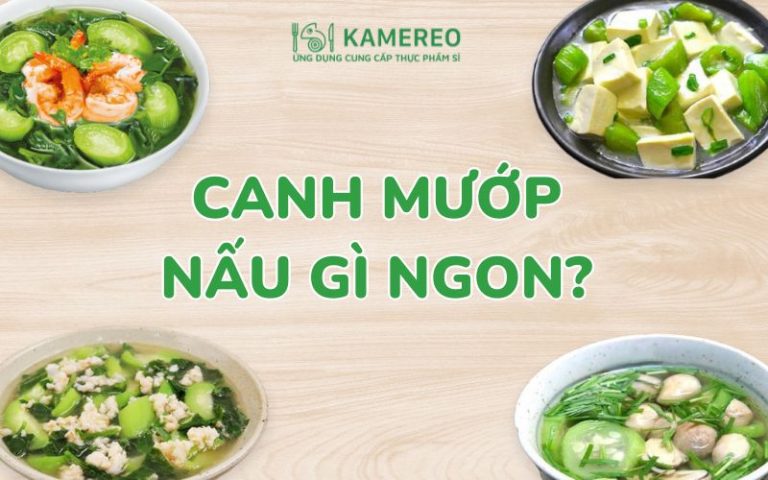 mướp nấu canh gì ngon
