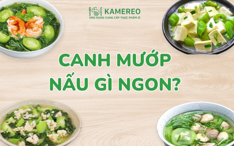 mướp nấu canh gì ngon