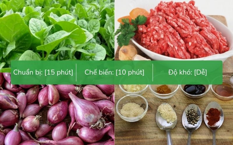 Món canh mồng tơi chay thanh đạm, hấp dẫn