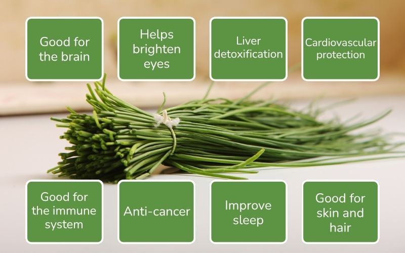 Health benefits of chives