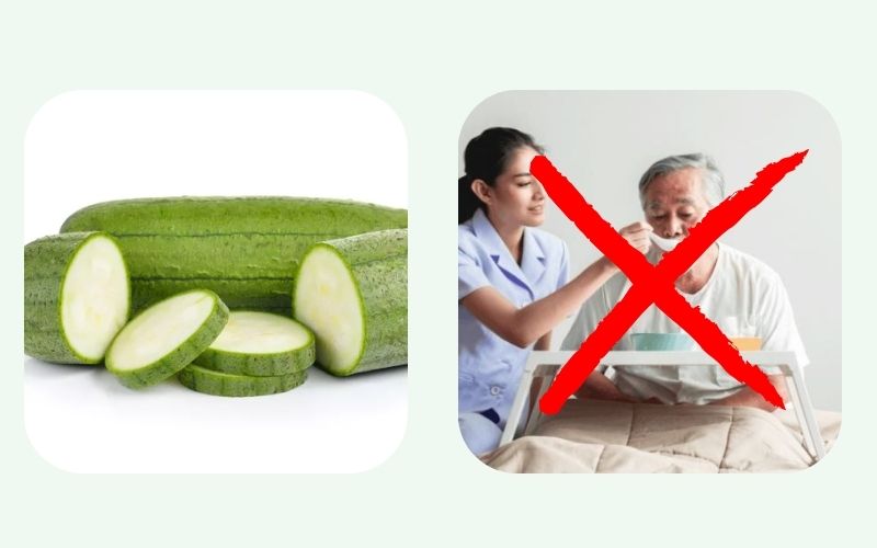 People who have just recovered from illness should avoid eating squash.