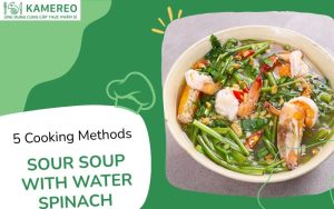 5 Ways to Cook Refreshing and Cooling Sour Water Spinach Soup with Tamarind at Home