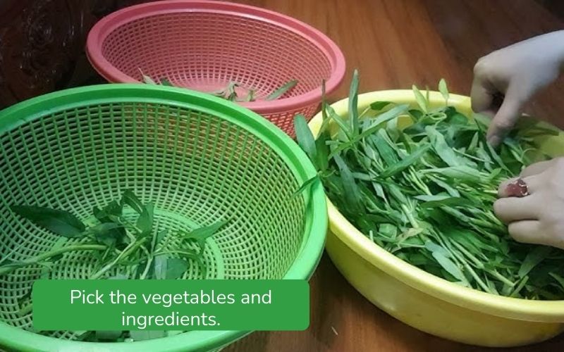 Preparing other ingredients