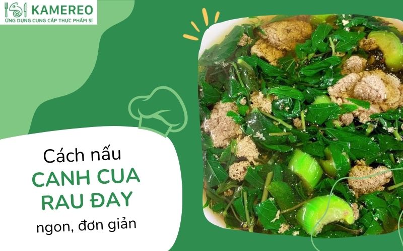 Cách nấu canh cua rau đay