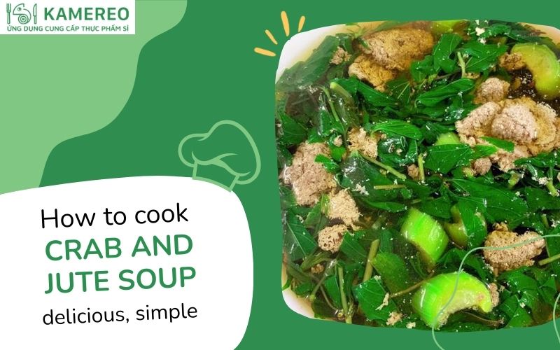 How to cook crab and jute soup