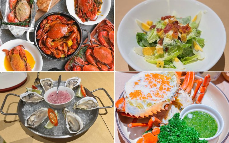 Crawfish sốt Cajun - món hải sản đặc trưng tại The Crab Shack