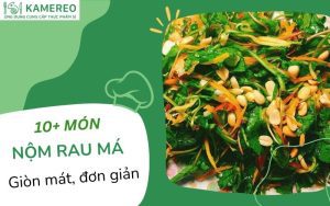 Rau má làm nộm gì ngon? 10+ món nộm rau má giòn mát, đơn giản tại nhà