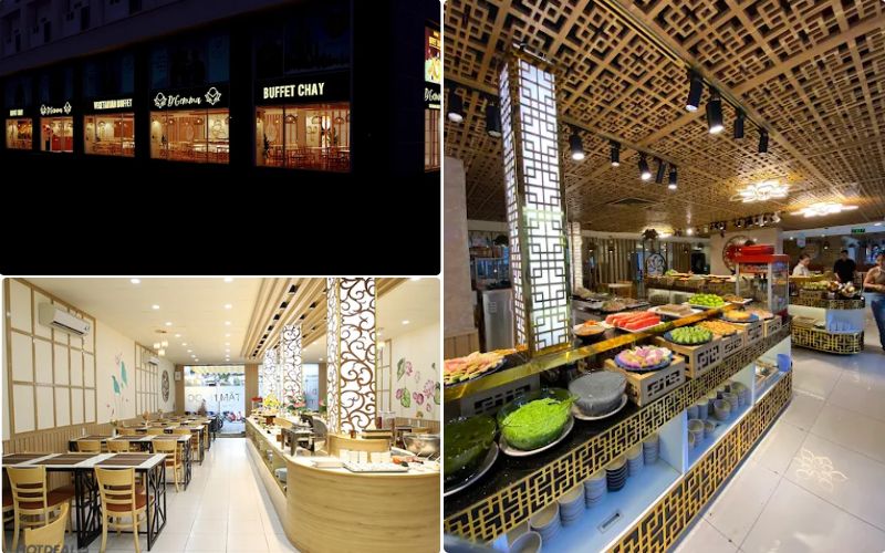 D'GEMMA sở hữu không gian hiện đại với các họa tiết vân gỗ sang trọng