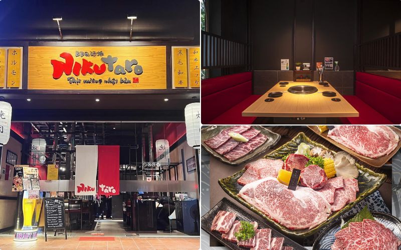 NIKUTARO nổi tiếng với thịt bò Wagyu cao cấp