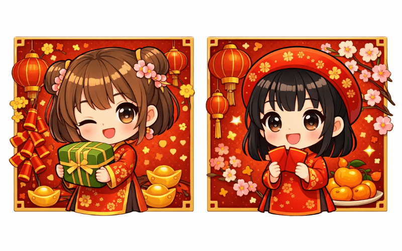 Avater Tết cho bạn thân 09