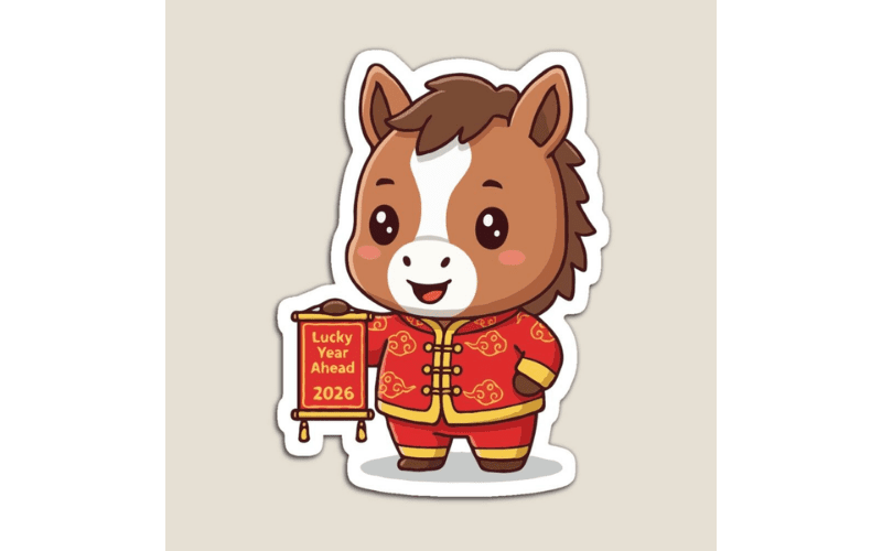 Avatar Tết con ngựa cực chất cho Tết Bính Ngọ 2026 02