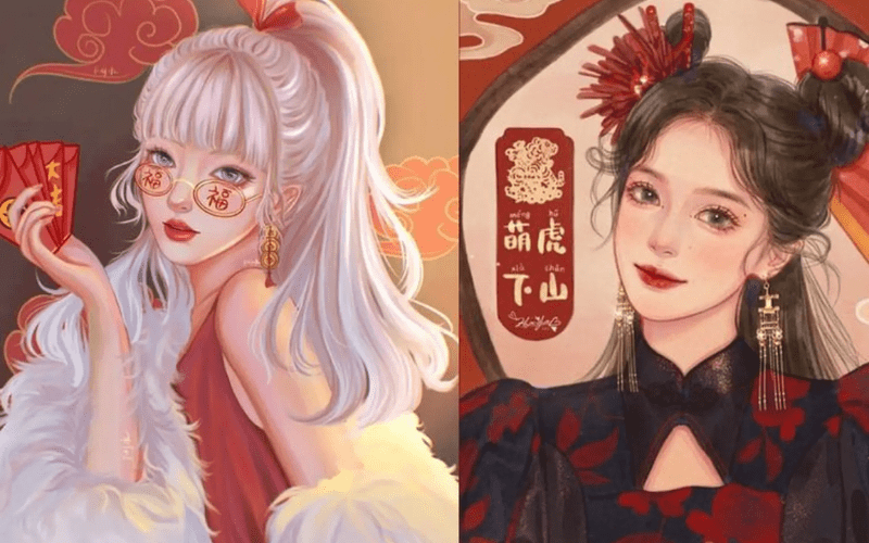 Avatar Tết Anime 04