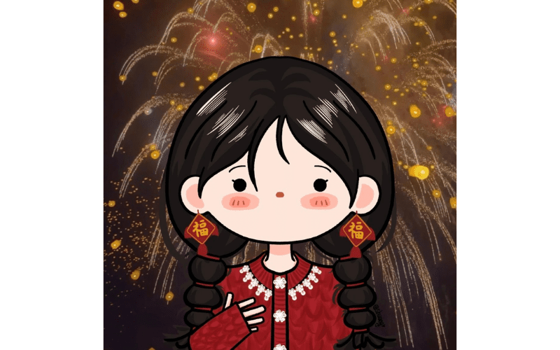 Avatar Tết Chibi 04