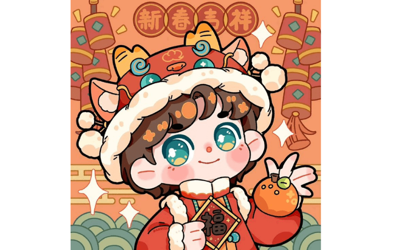 Avatar Tết Chibi 06