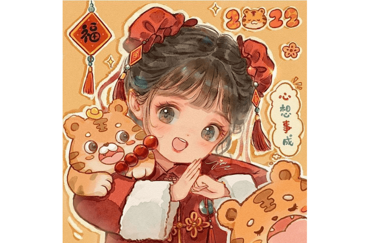 Avatar Tết Chibi 10