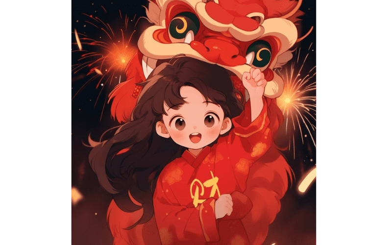 Ảnh avatar Tết cho nữ 05