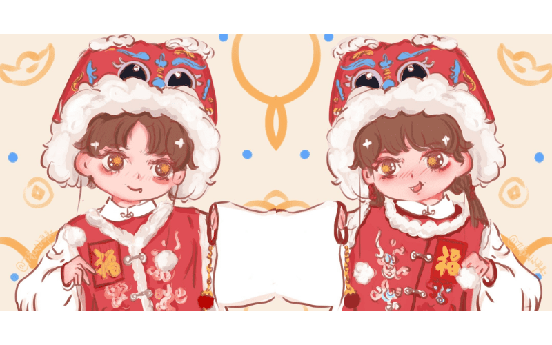 Avatar Tết cho các cặp đôi 04