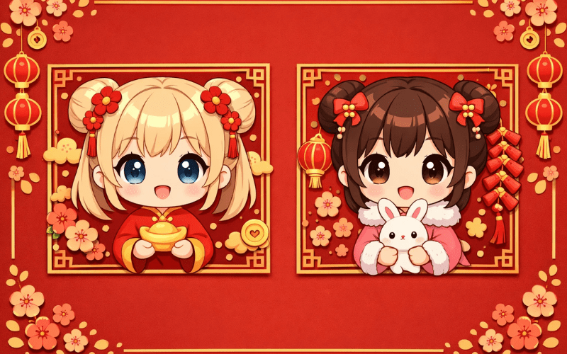 Avater Tết cho bạn thân 01