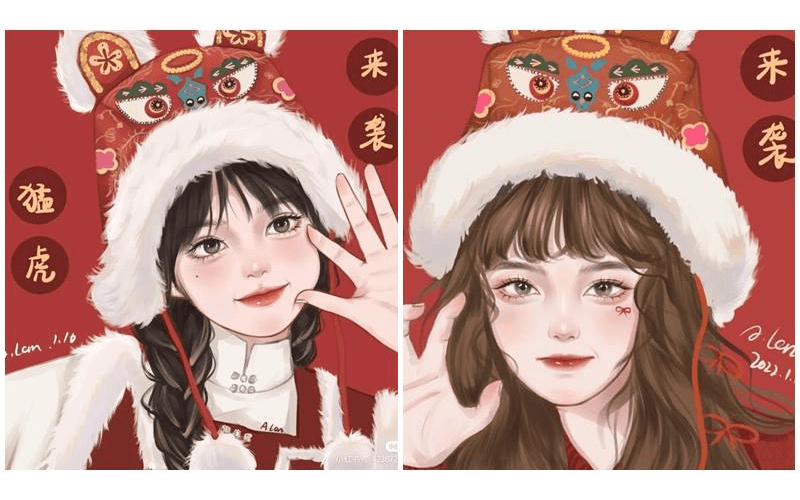 Avater Tết cho bạn thân 04