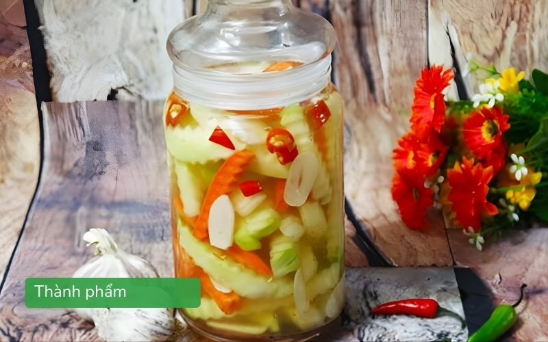 Dưa món su hào cà rốt chua ngọt giòn ngon, dễ ăn
